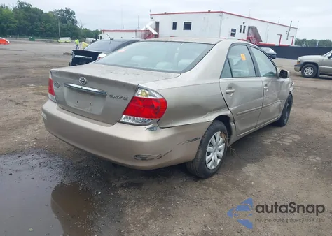 2005 Toyota Camry Le from USA, damaged, VIN 4T1BE32K45U389358